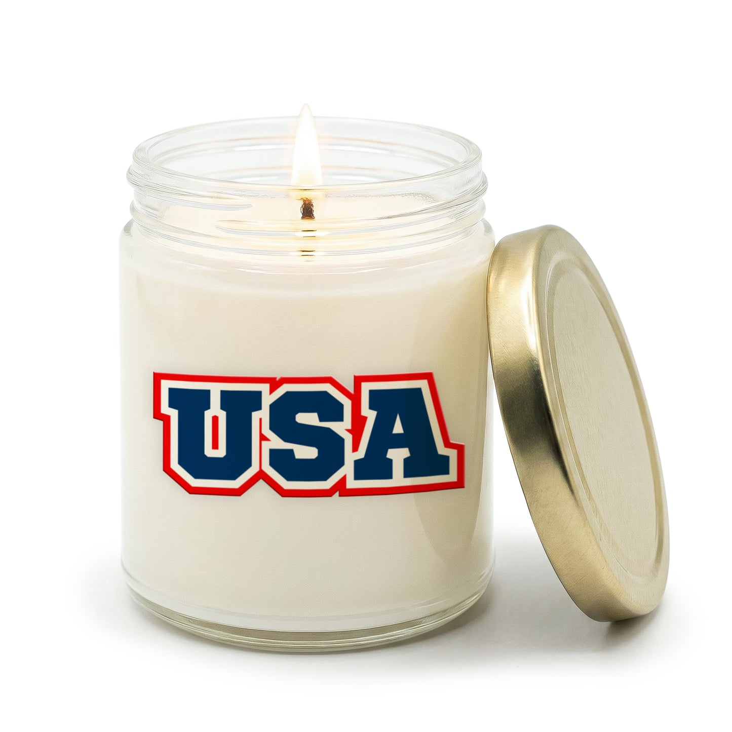 Light the Moment - USA Logo Candle