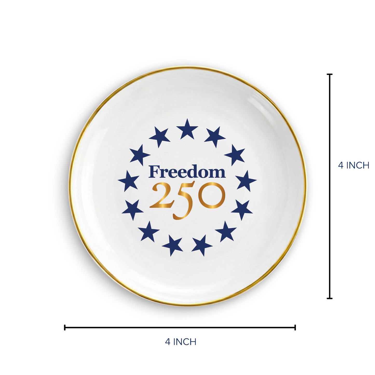 Catch All Icon Logo Round Trinket Dish