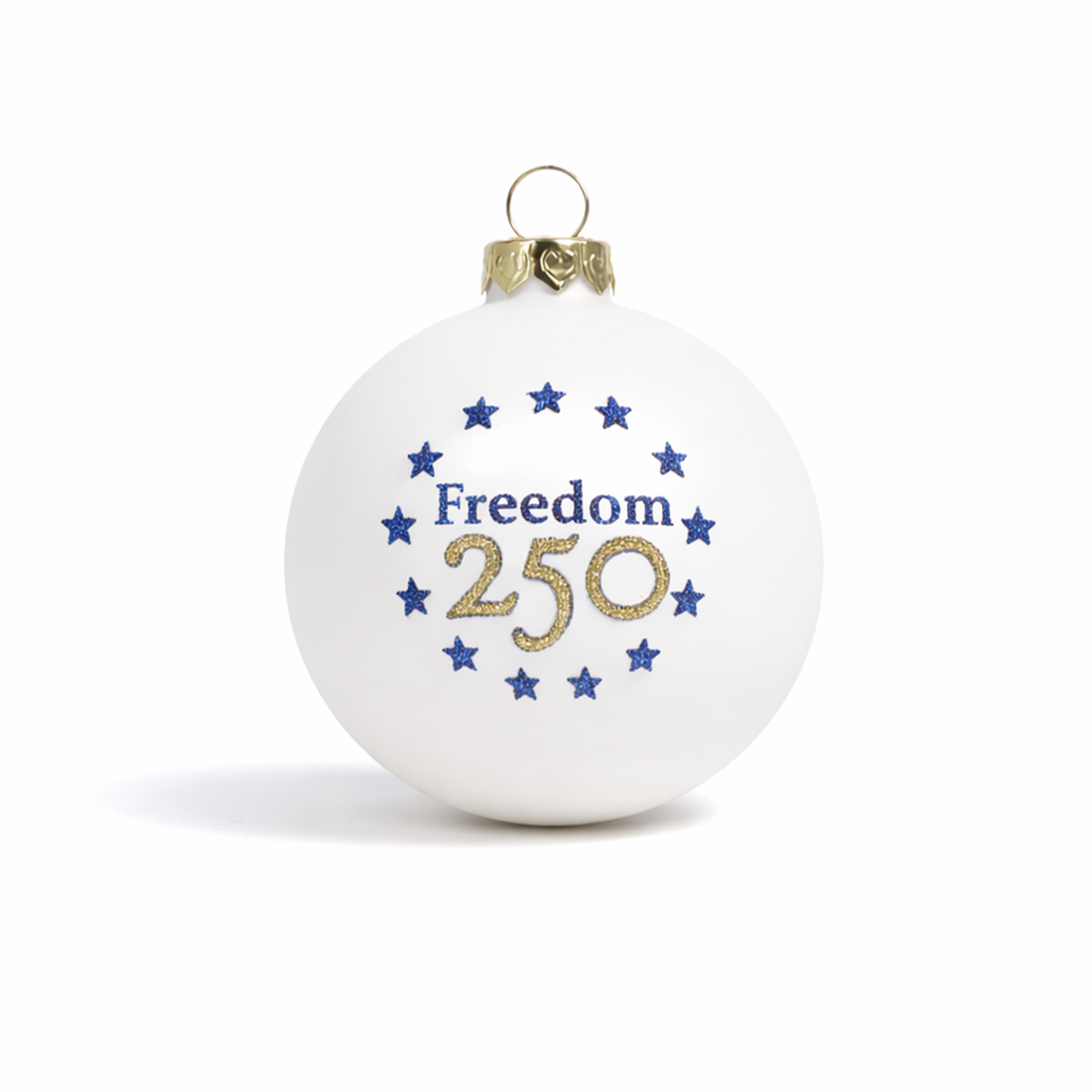 Freedom 250 Icon Hand-Painted Ornament