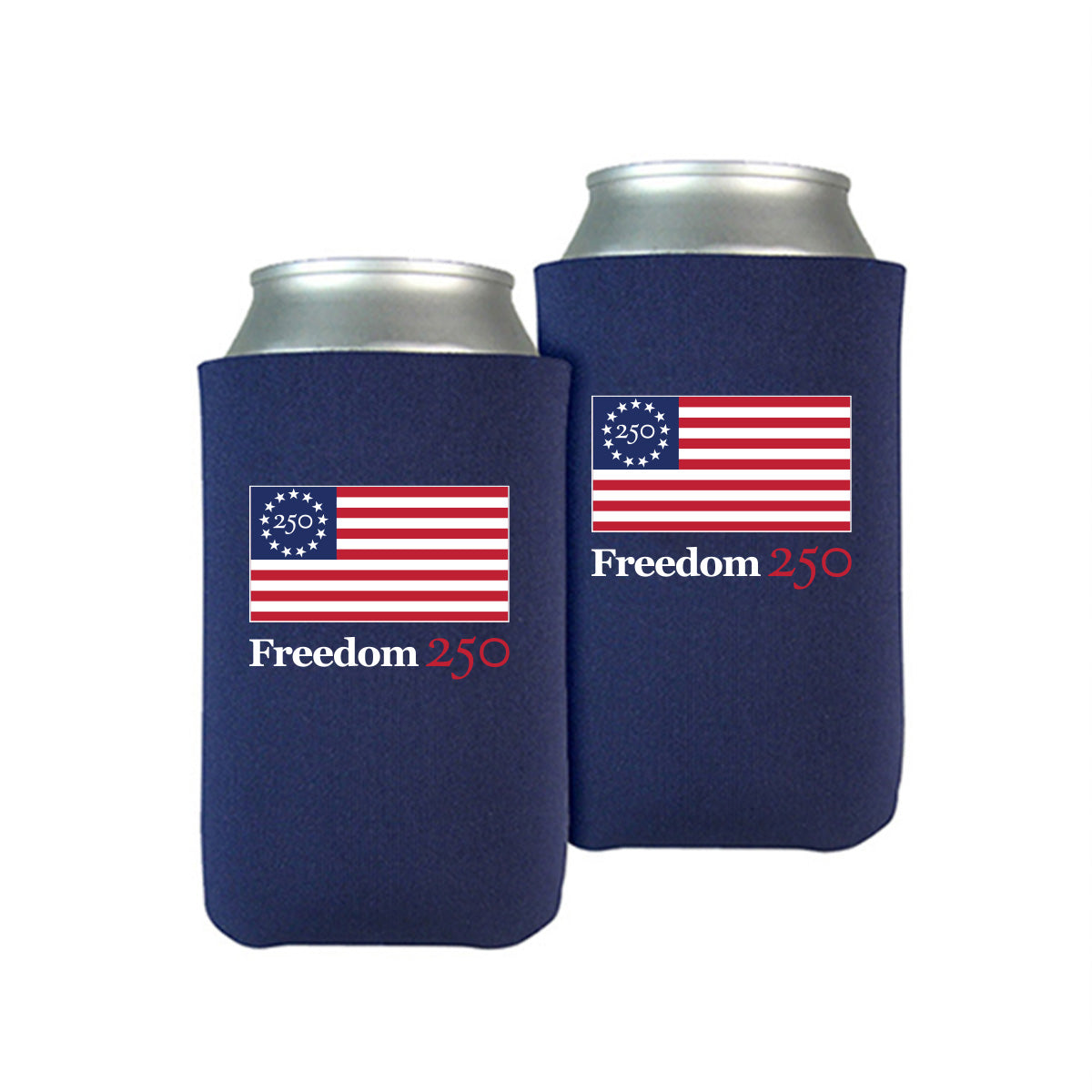 Freedom 250 Navy Coolies, Set of 2