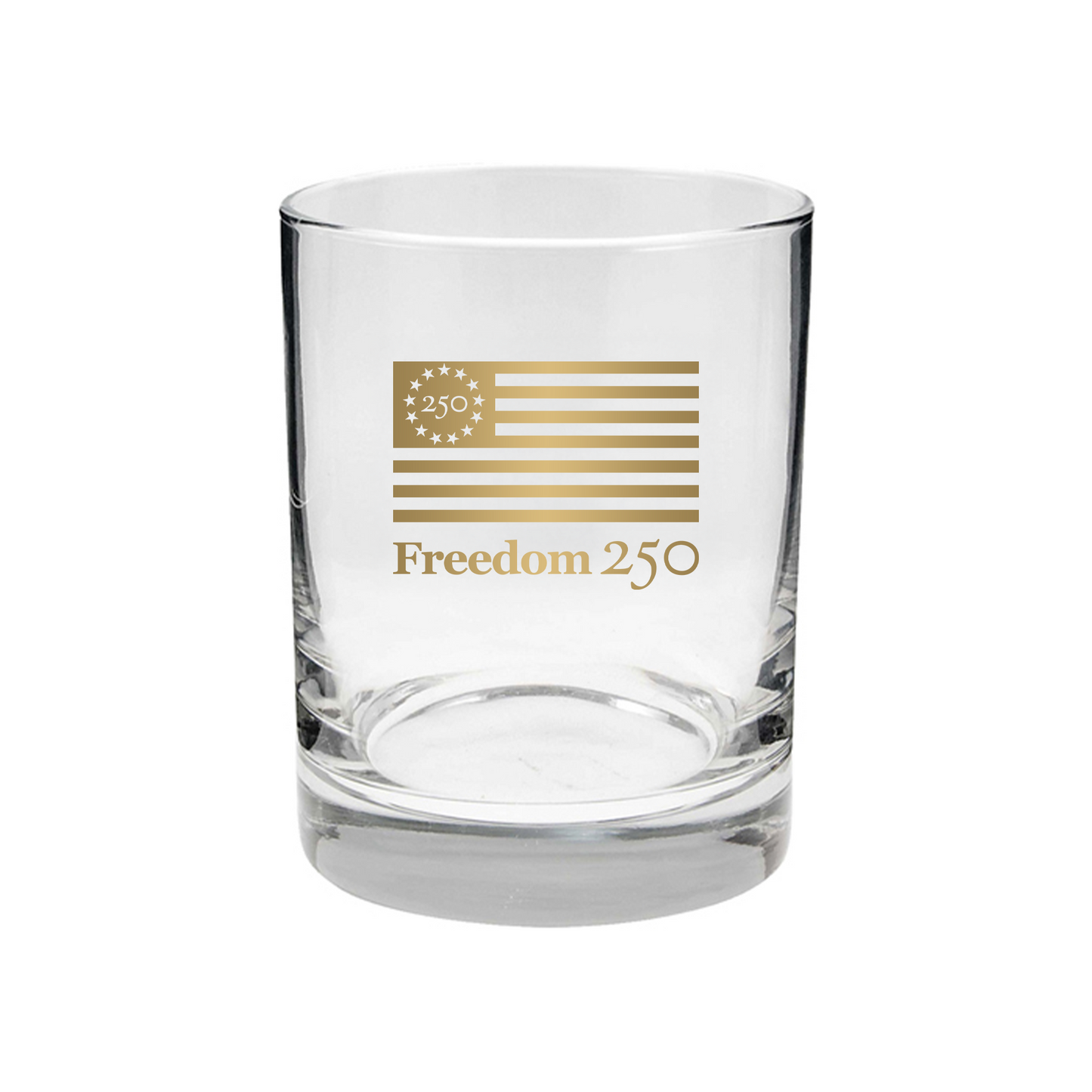 Freedom 250 Whiskey Glasses, Set of 2