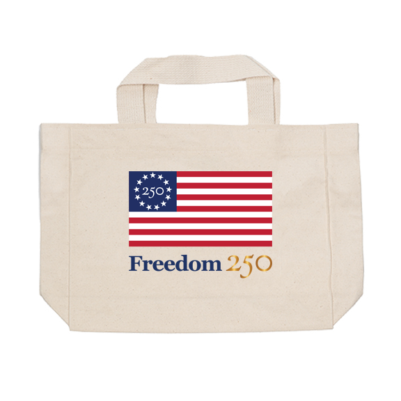 Freedom 250 Medium Canvas Tote Bag