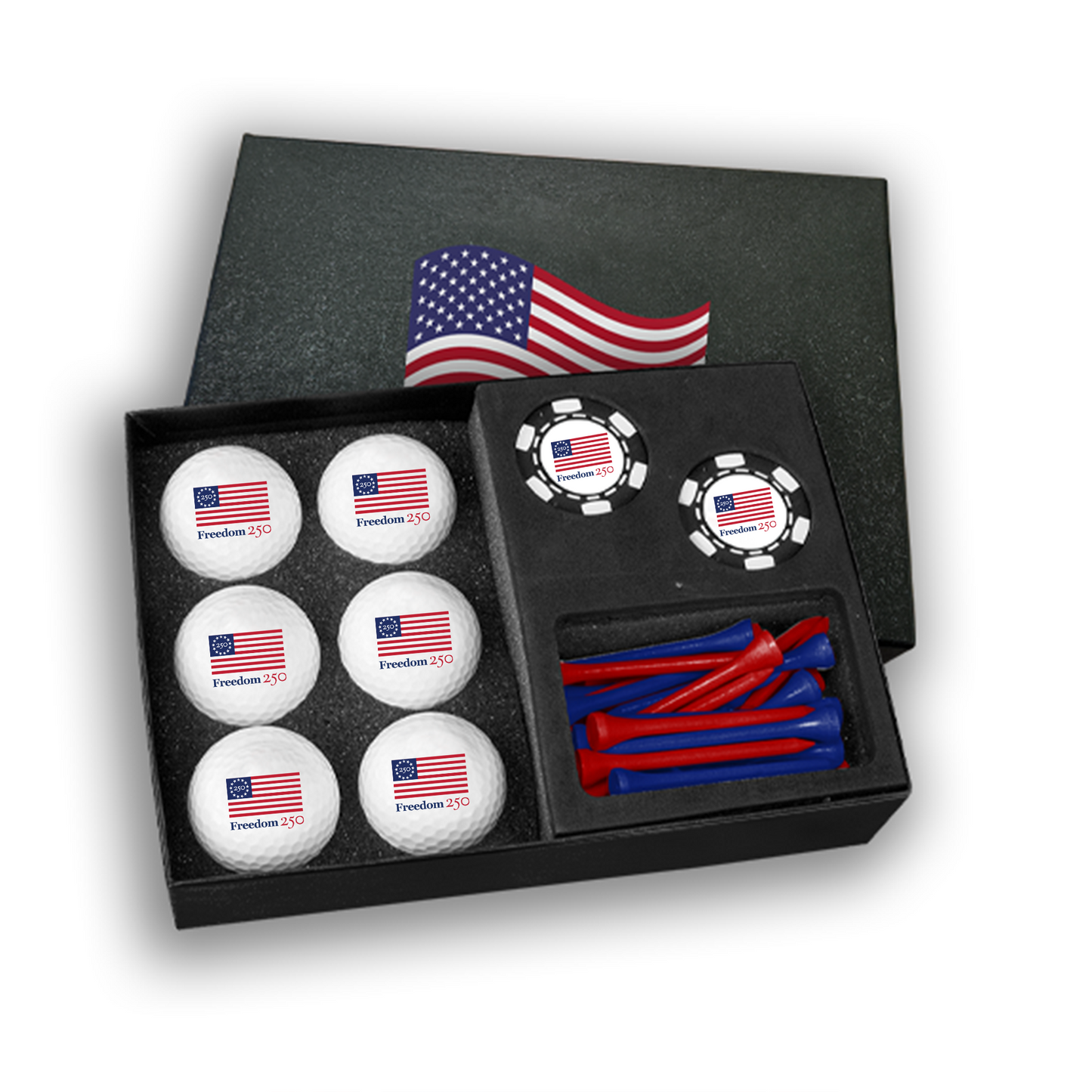 Freedom 250 Golf Ball Gift Box