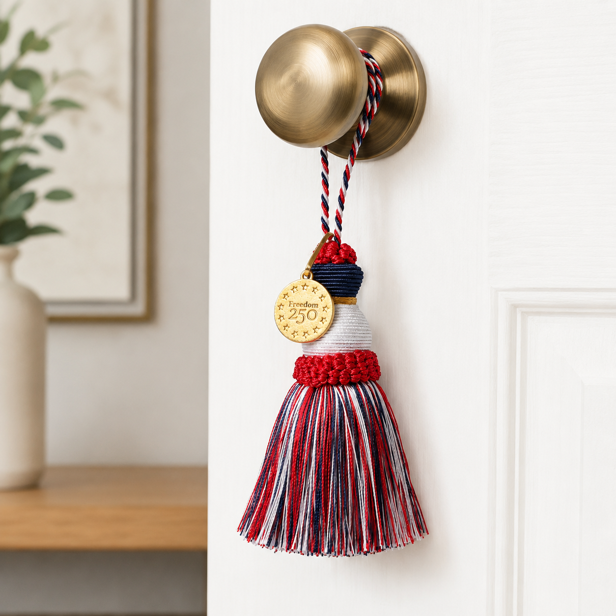 Freedom250 Patriotic Tassel/Charm