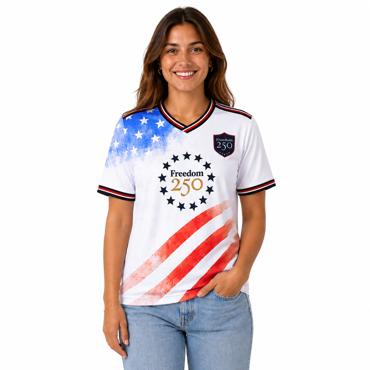 Freedom 250 Adult Soccer Jersey Unisex