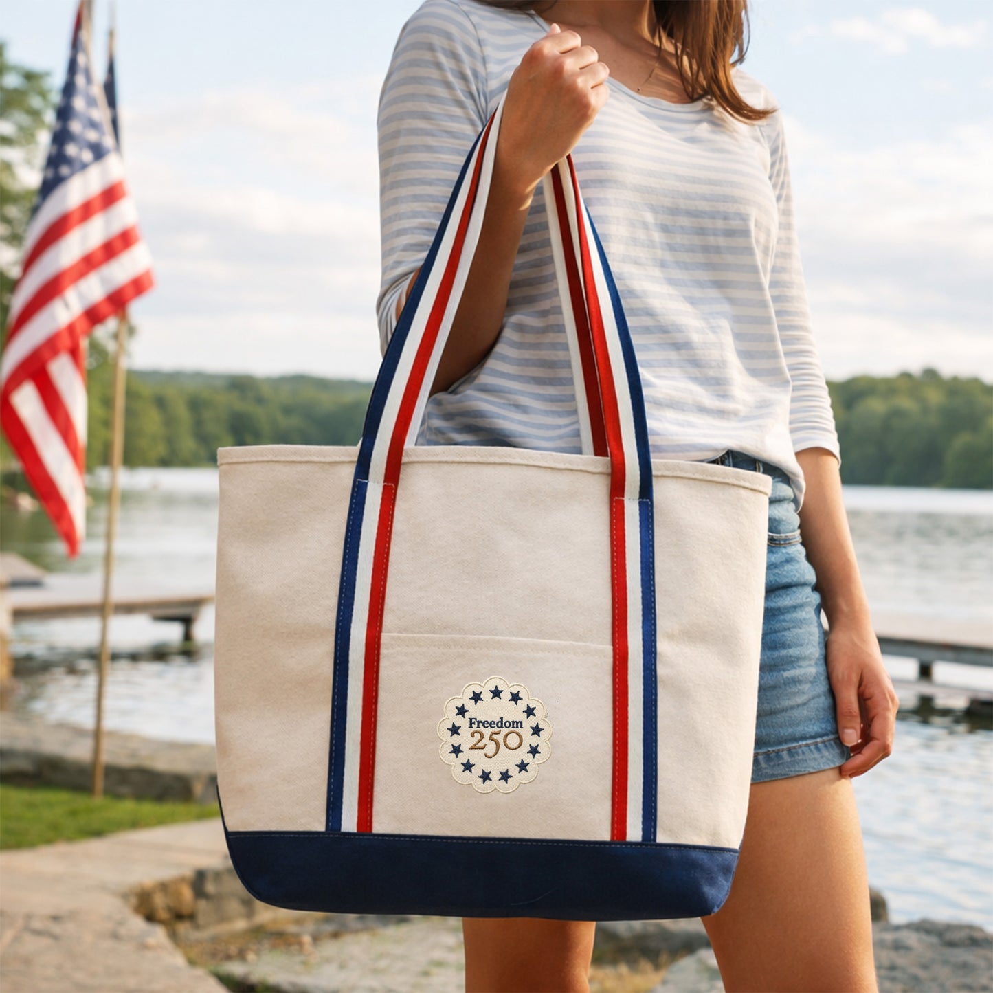 A Common Thread Icon Logo Tote Bag