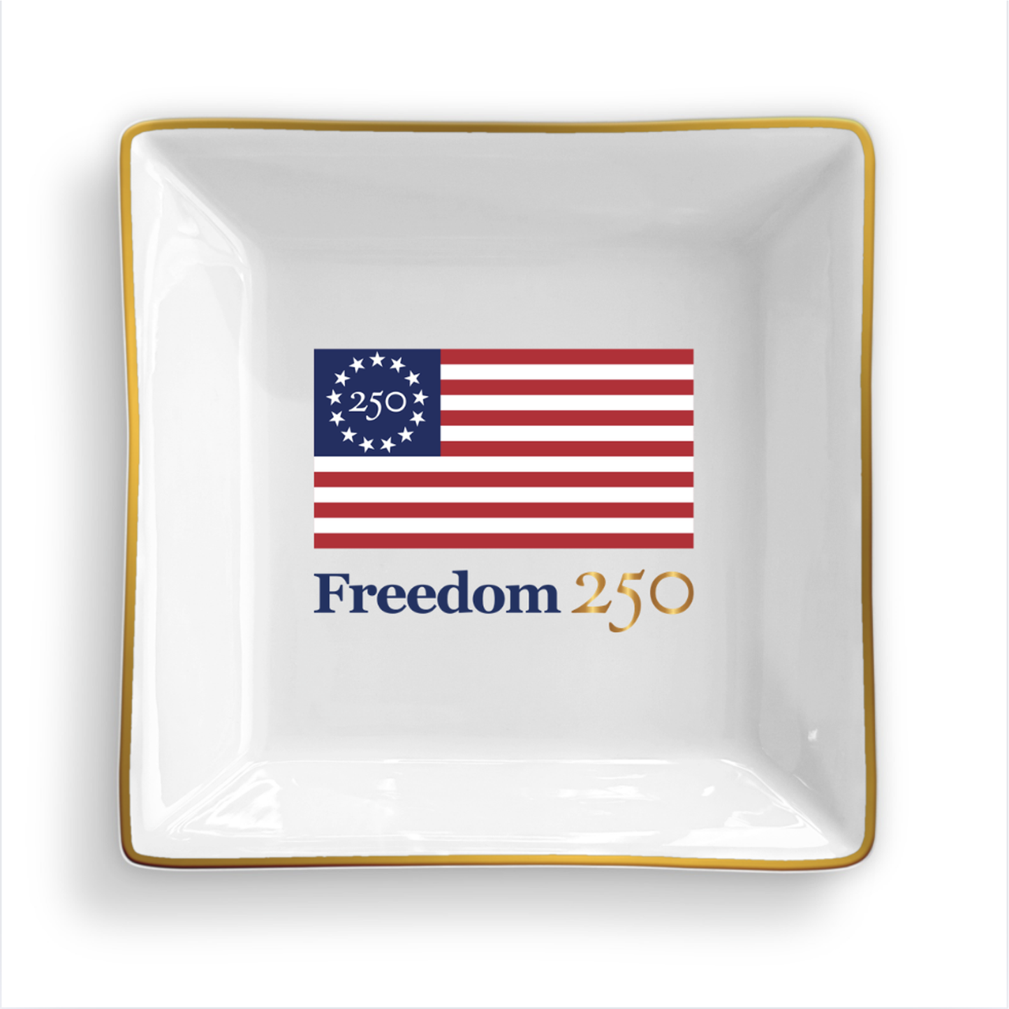 Catch All Official Logo Square Trinket Dish
