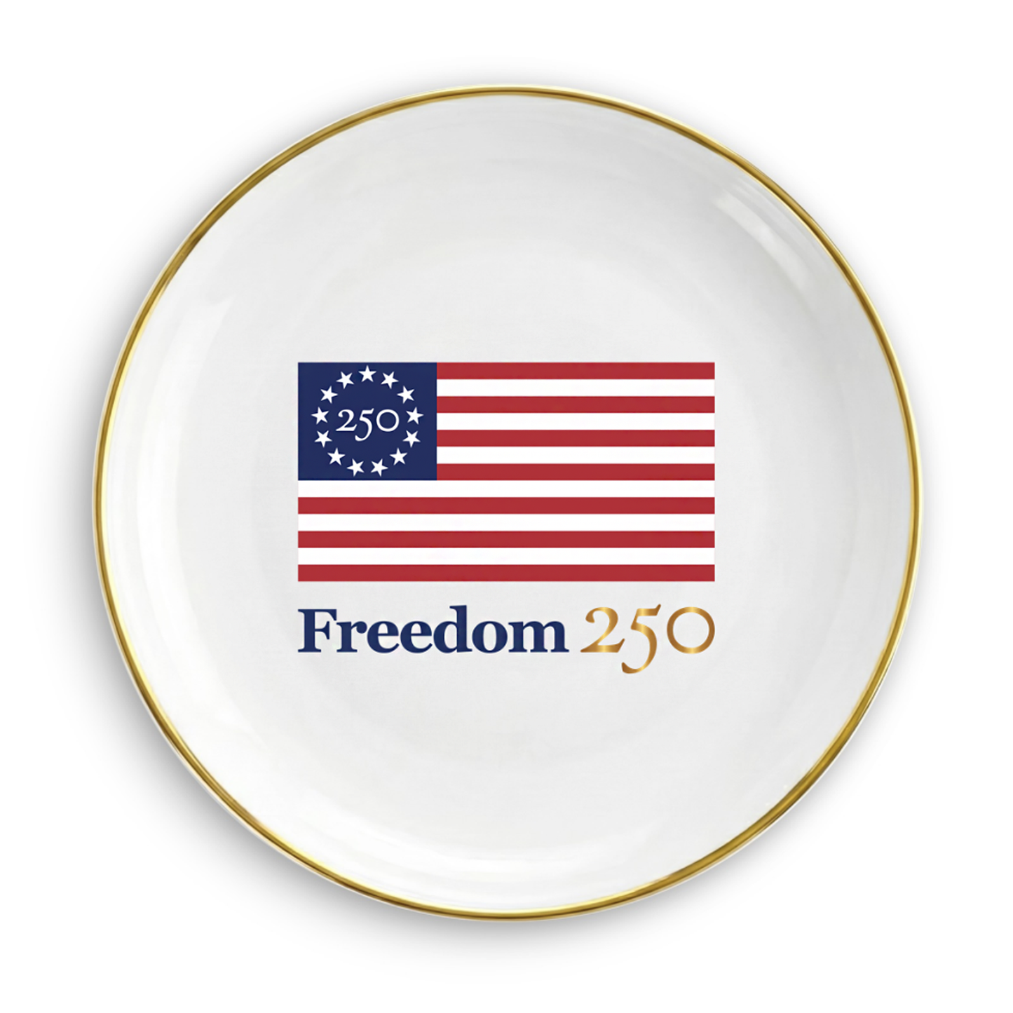 Catch All Official Logo Round Trinket Dish