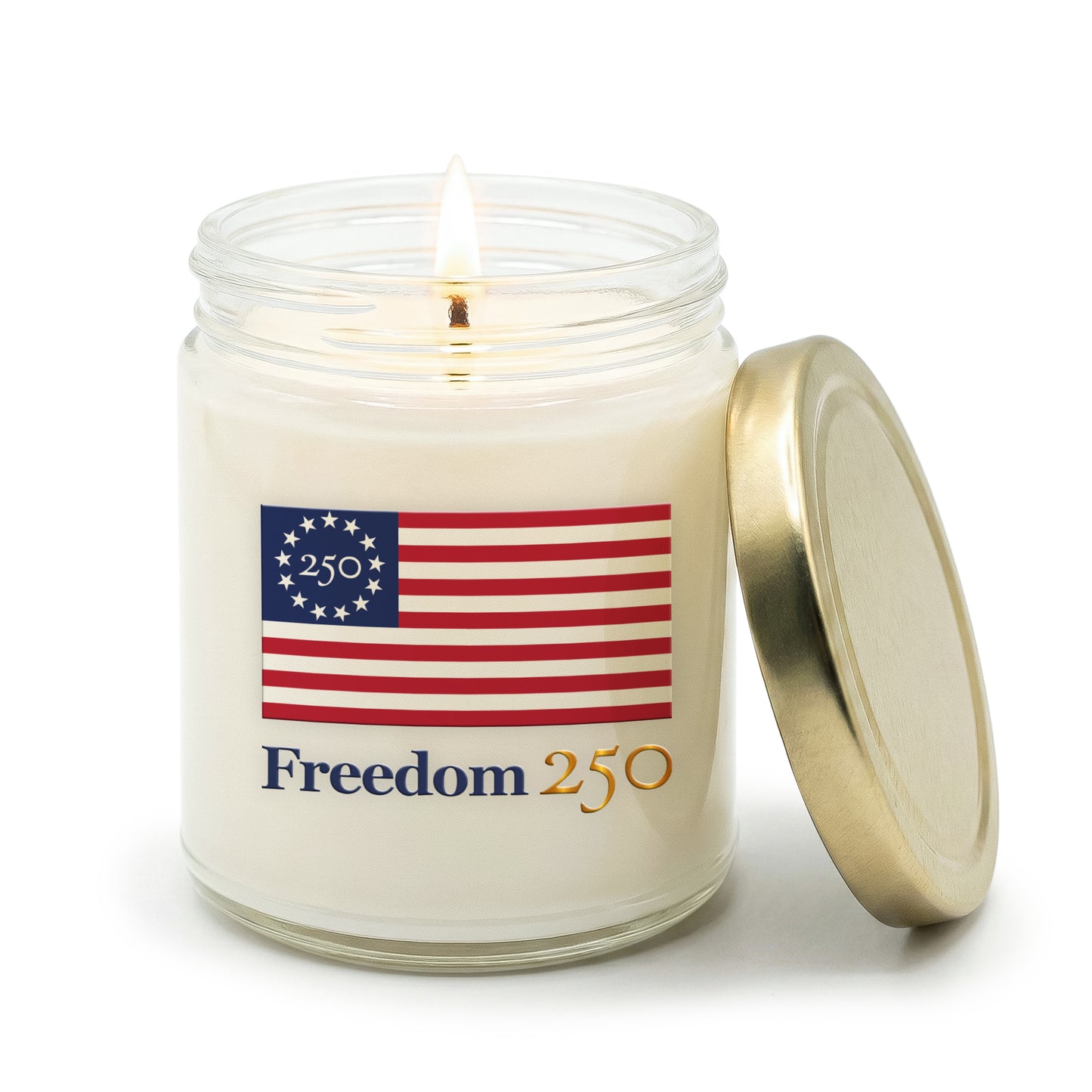 Light the Moment Official Logo Candle