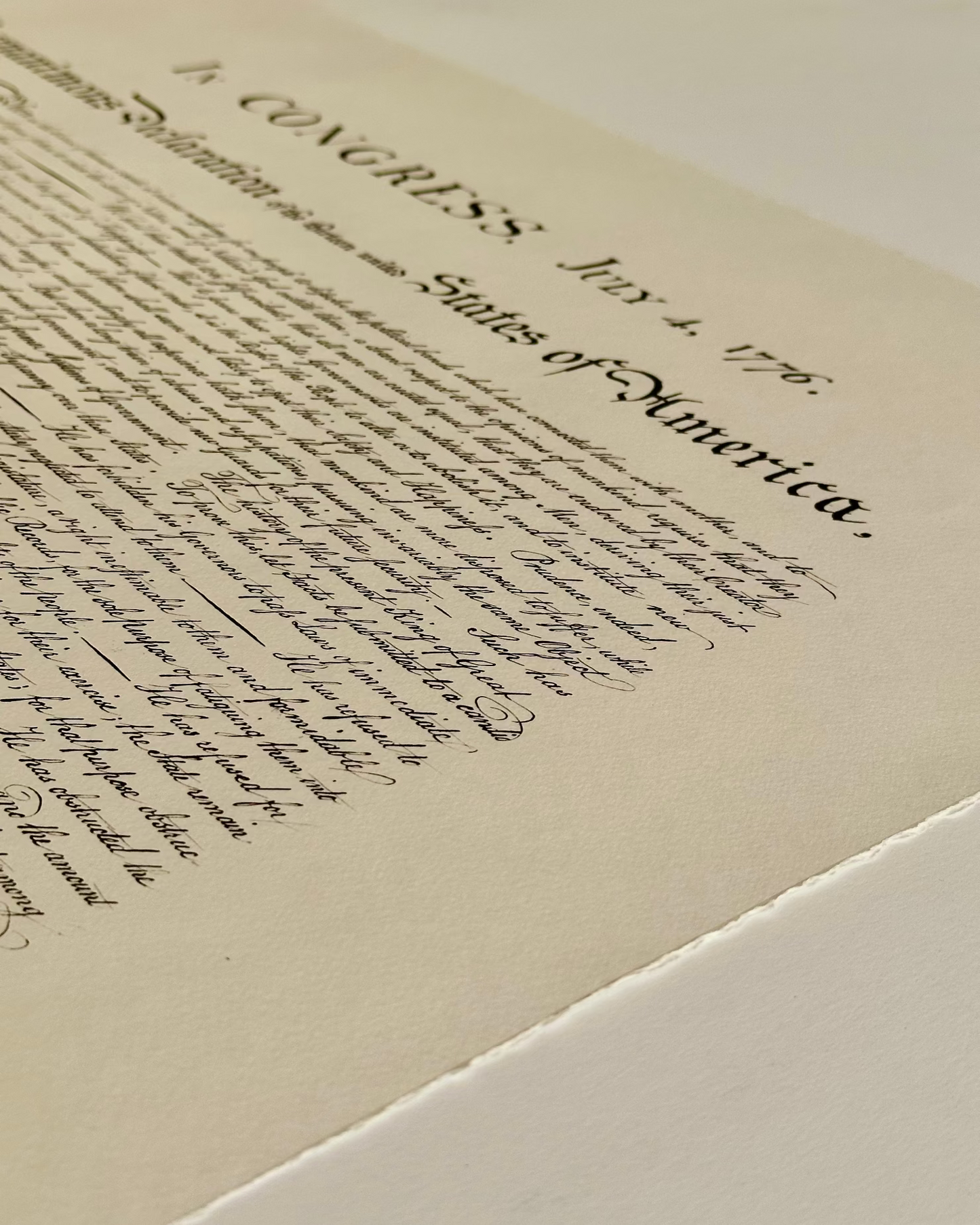 Declaration of Independence: Freedom 250 [Giclée Print]