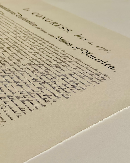 Declaration of Independence: Freedom 250 [Giclée Print]