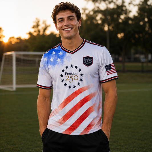 Freedom 250 Adult Soccer Jersey Unisex