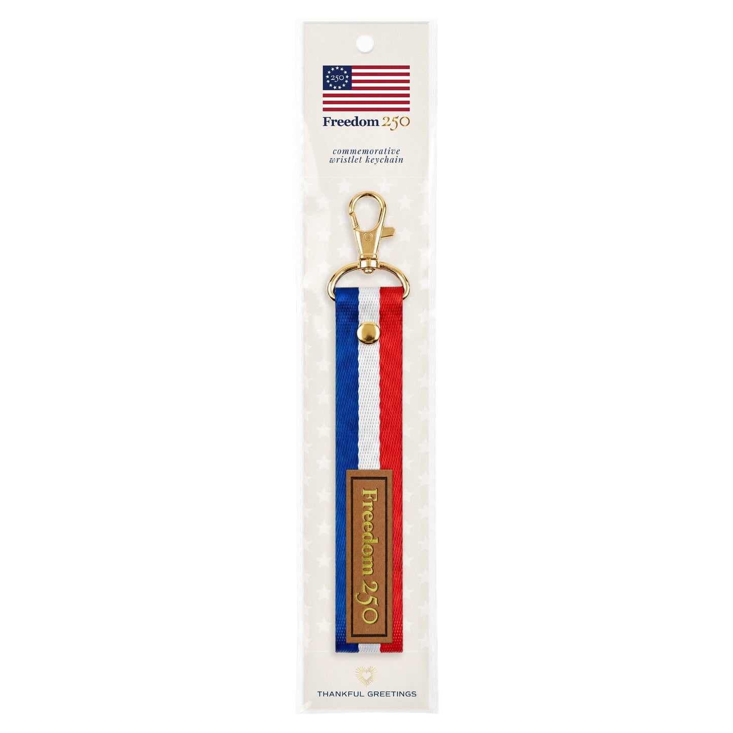 A Common Thread Freedom 250 Logo Wristlet