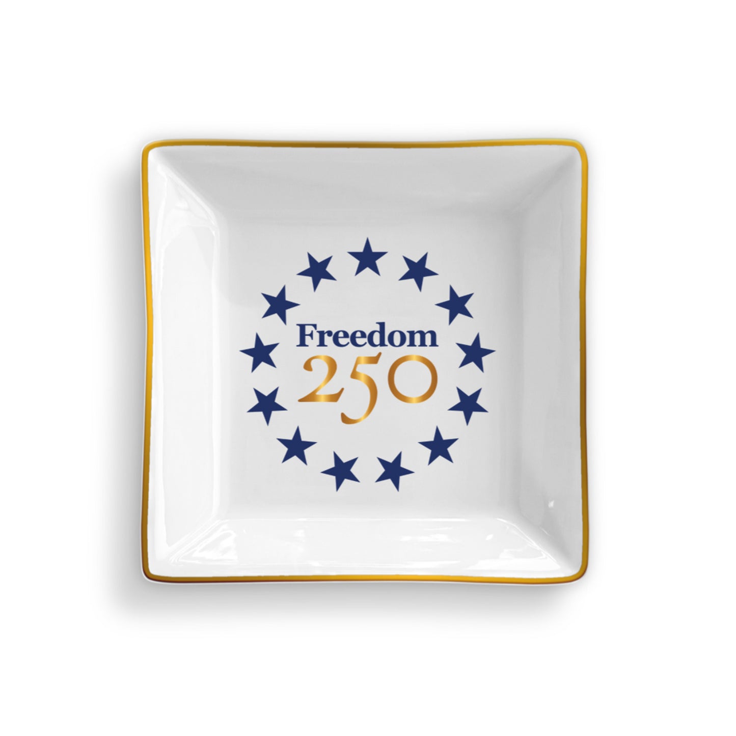 Catch All Icon Logo Square Trinket Dish