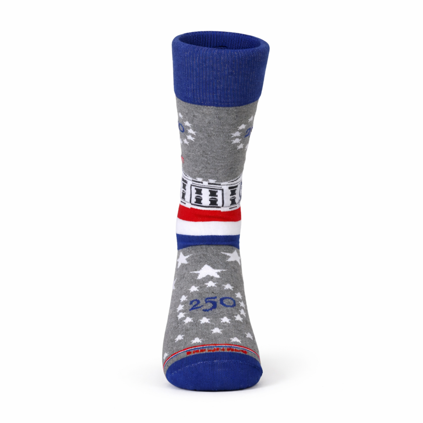 White House Socks, Light Grey