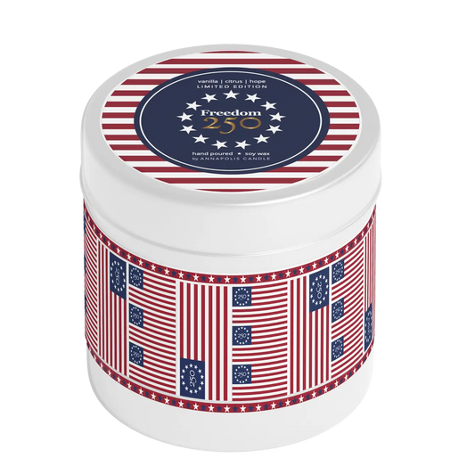 Betsy Ross - Freedom 250 Limited Edition Large Tin Candle
