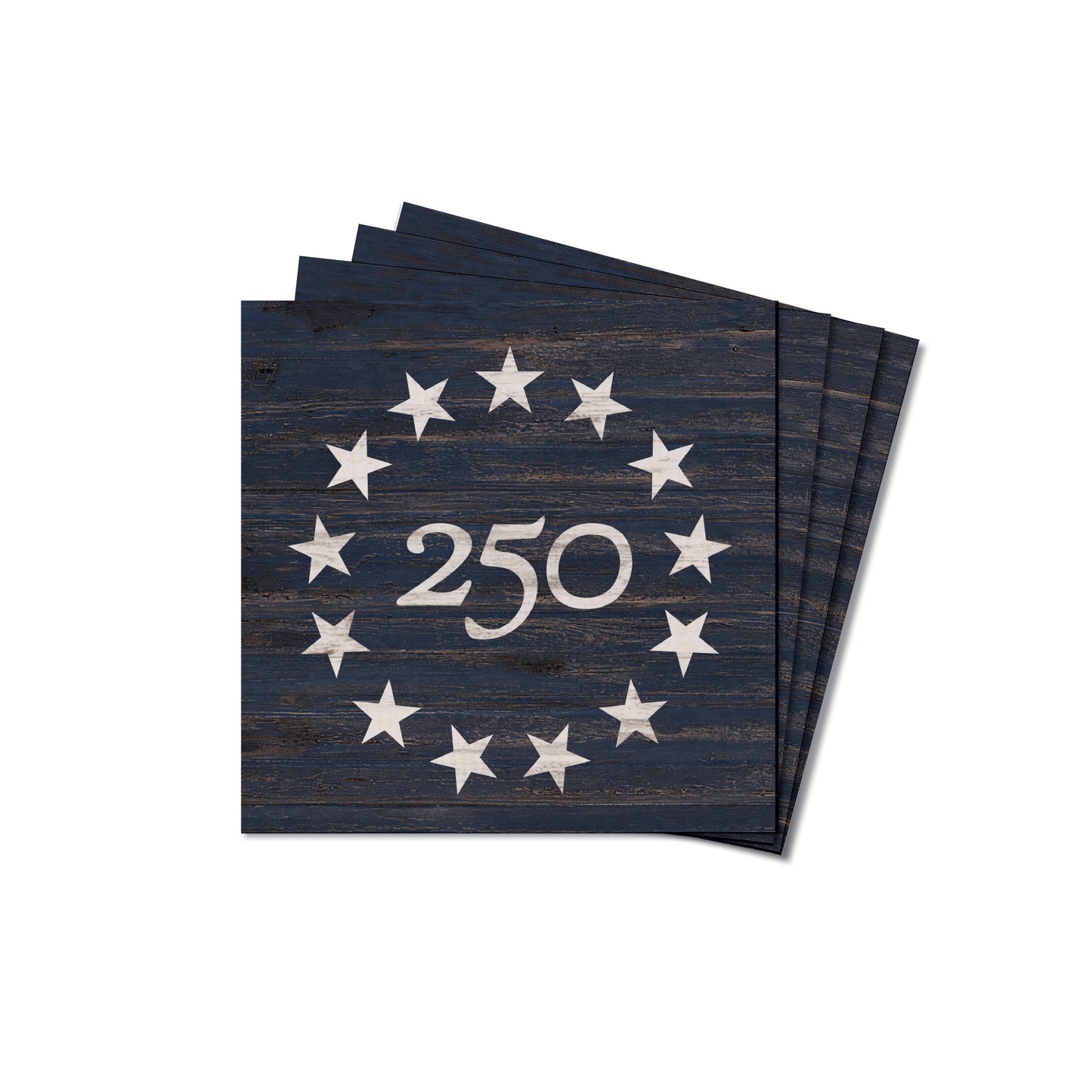 Freedom 250 Coaster Set - Blue