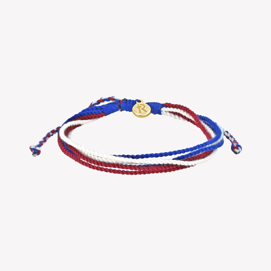 Be Magnified Peaceful Multi Cord Braided Bracelet
