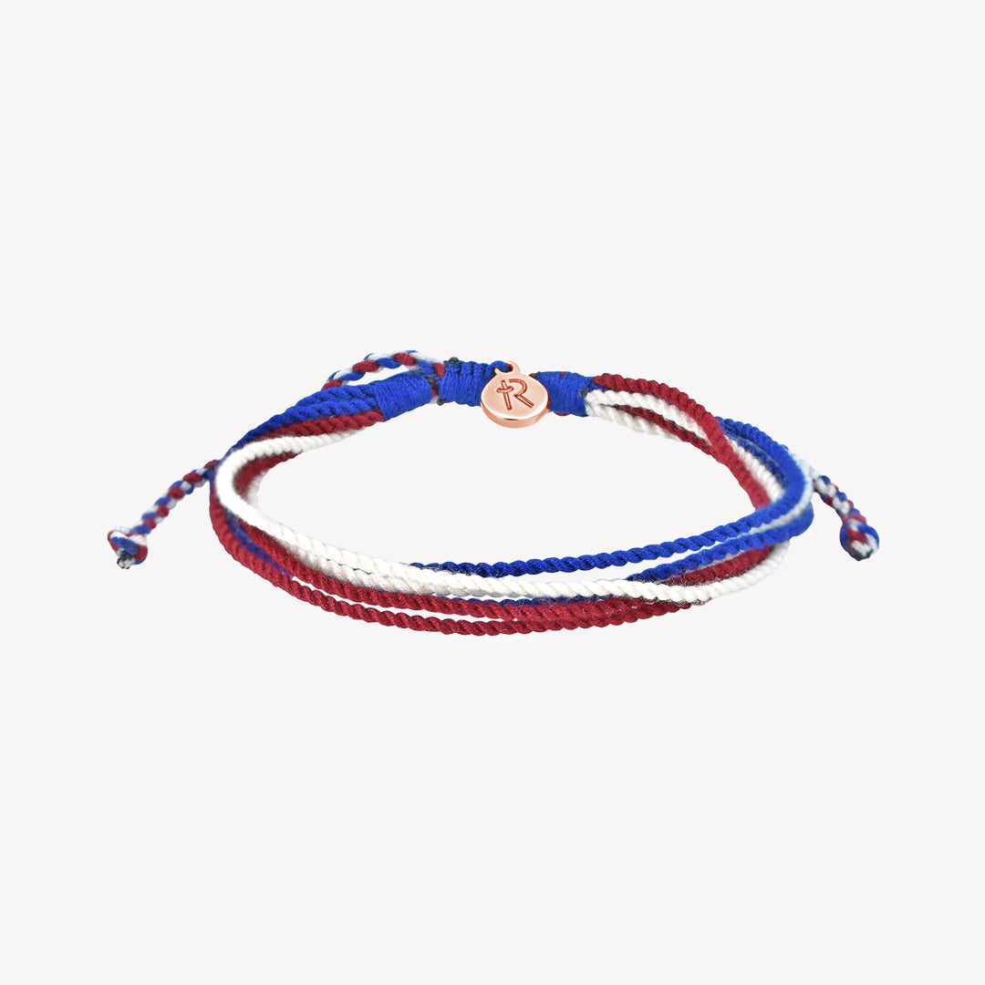 Be Magnified Peaceful Multi Cord Braided Bracelet