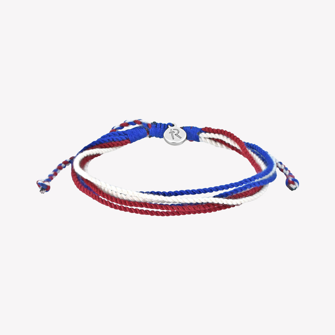Be Magnified Peaceful Multi Cord Braided Bracelet