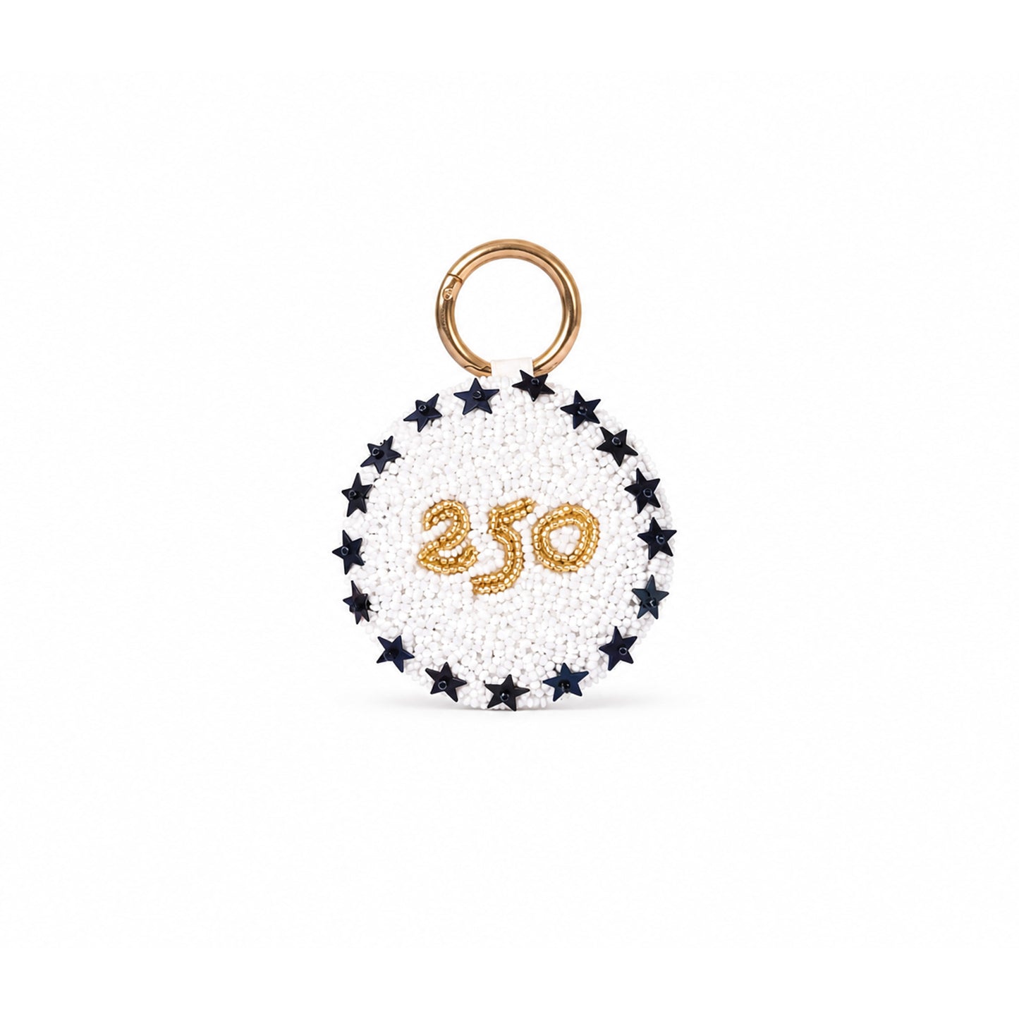 Betsy Ross Freedom 250 Round Keychain