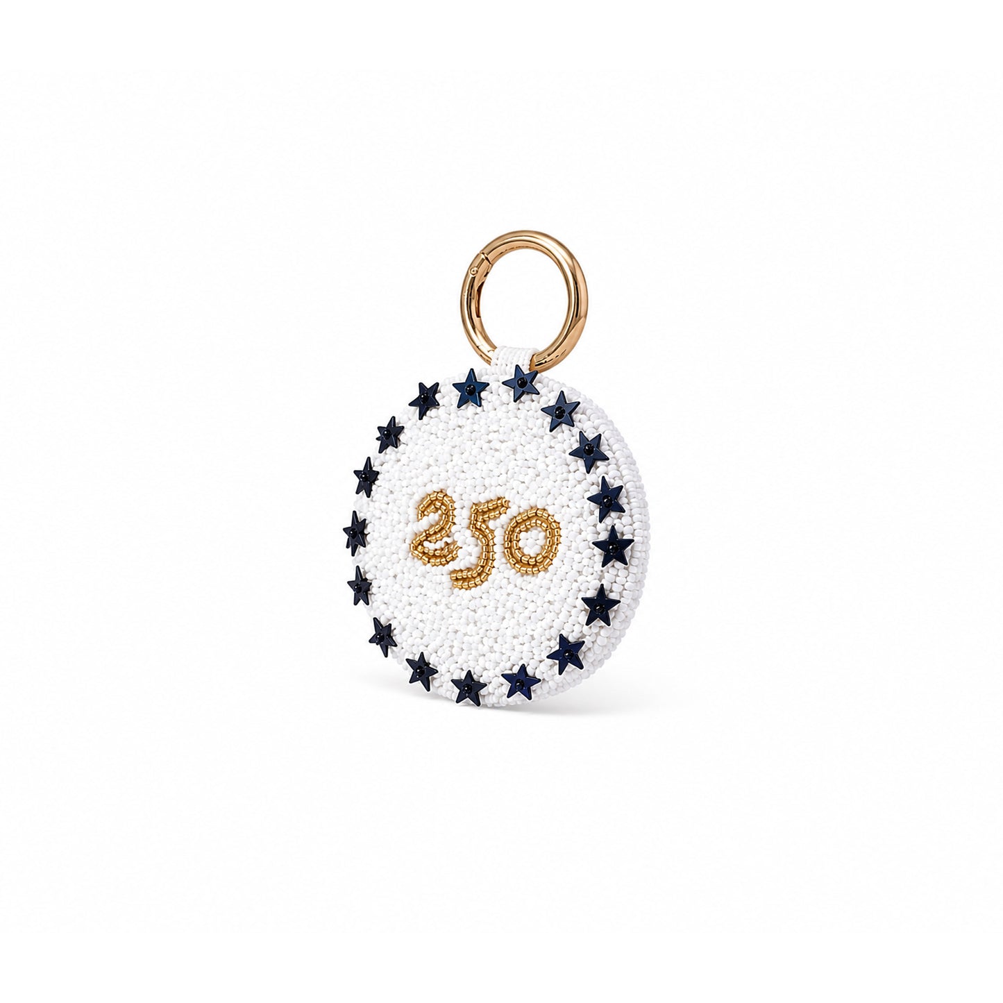 Betsy Ross Freedom 250 Round Keychain