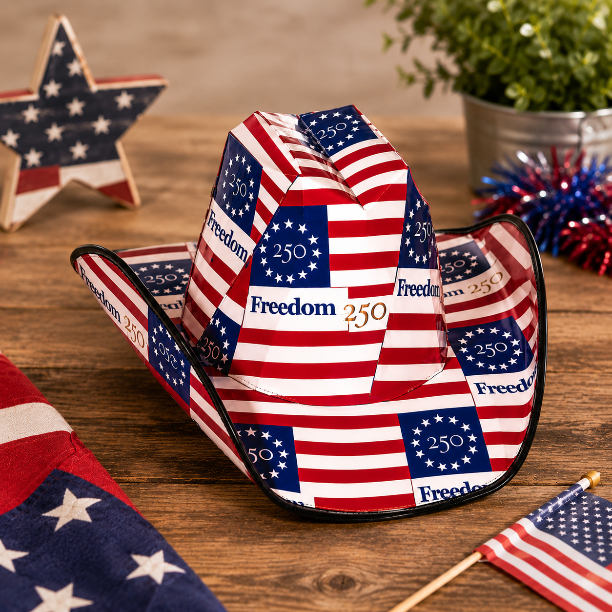 Limited Edition Freedom 250 Cowboy Hat