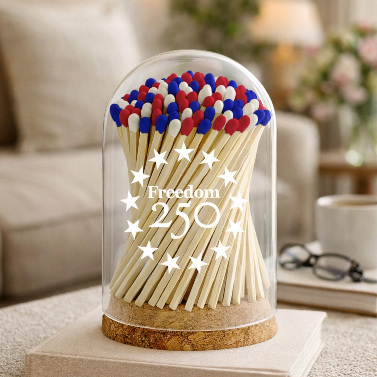 Light the Moment - 4" Large Dome Icon Logo Matches