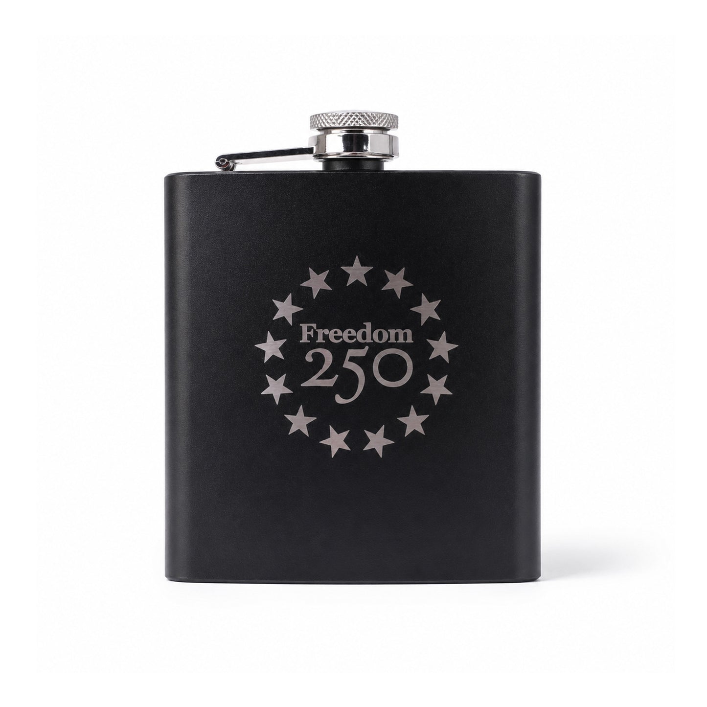 Freedom 250 6oz. Stainless Steel Flask