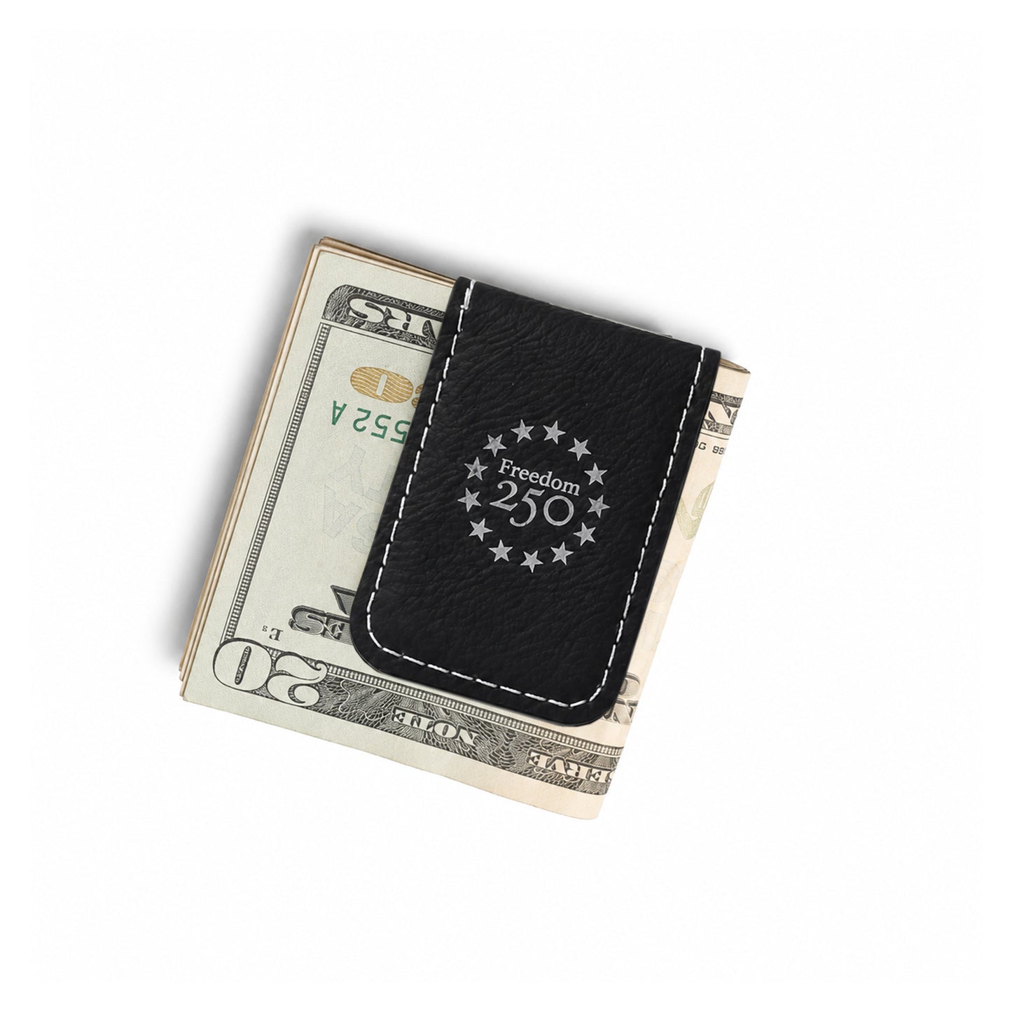 Freedom 250 Leatherette Money Clip
