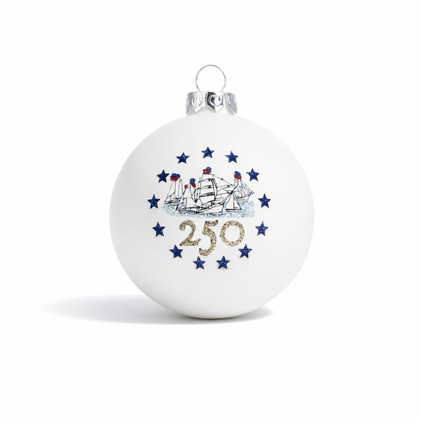 Sailing Ships Hand-Painted Ornament