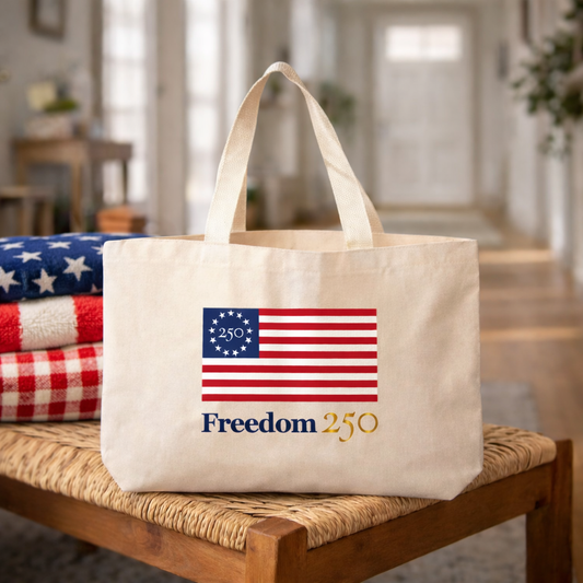 Freedom 250 Medium Canvas Tote Bag