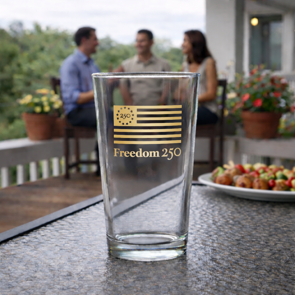 Freedom 250 Pint Glass