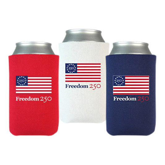 Freedom 250 Patriotic Coolies, Set of 3
