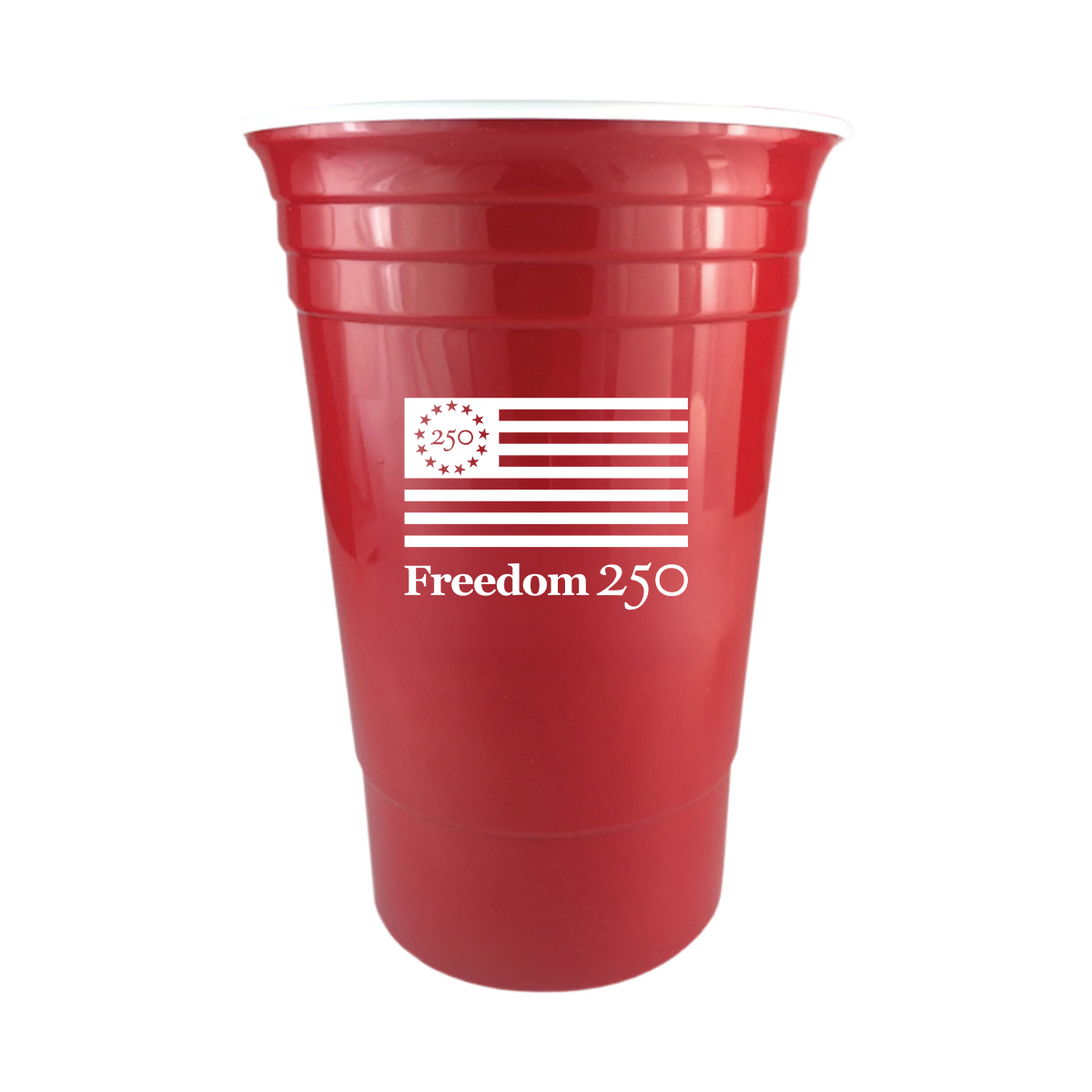 Freedom 250 Red Insulated Cups, Set of 2