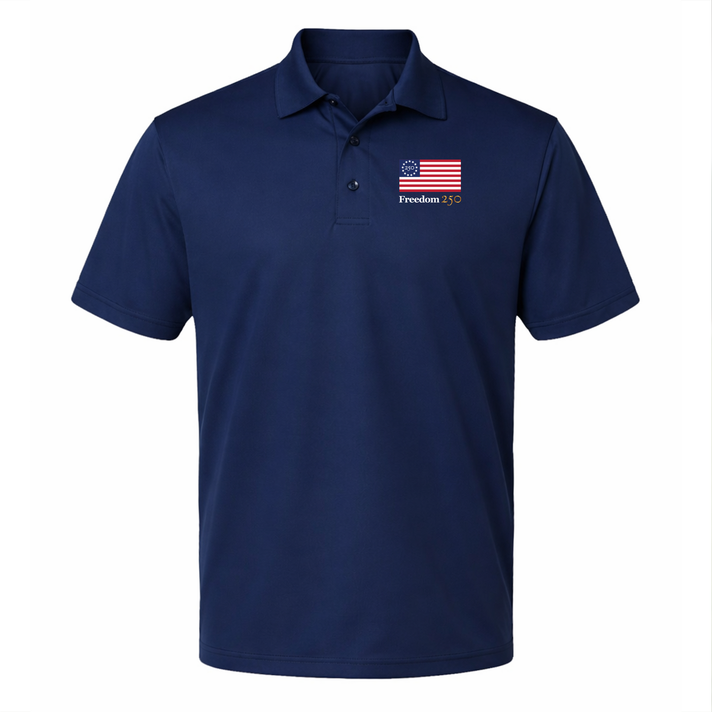 Freedom 250 Men's Navy Polo