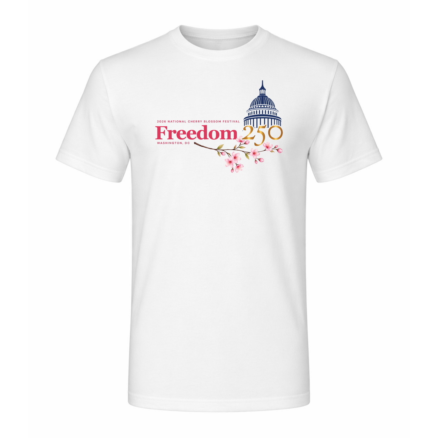 2026 Cherry Blossom Festival White Tee