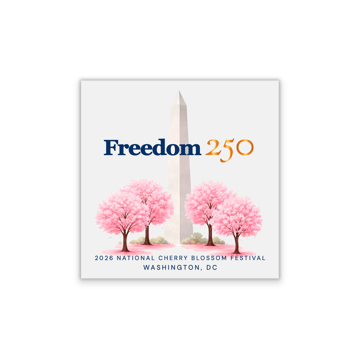 Freedom 250 Chery Blossom Decal, Set of 2