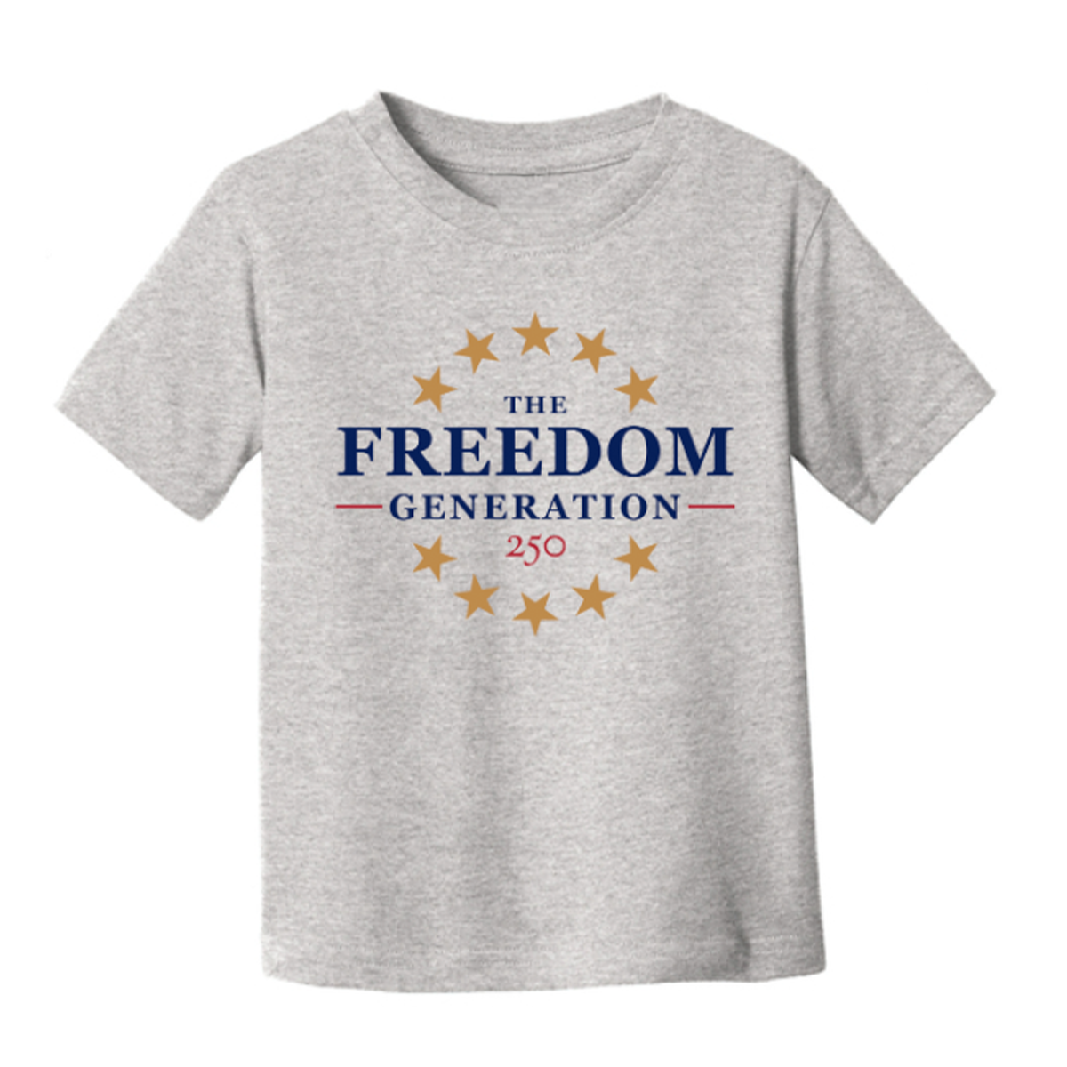 The Freedom Generation Toddler Heather Grey Tee