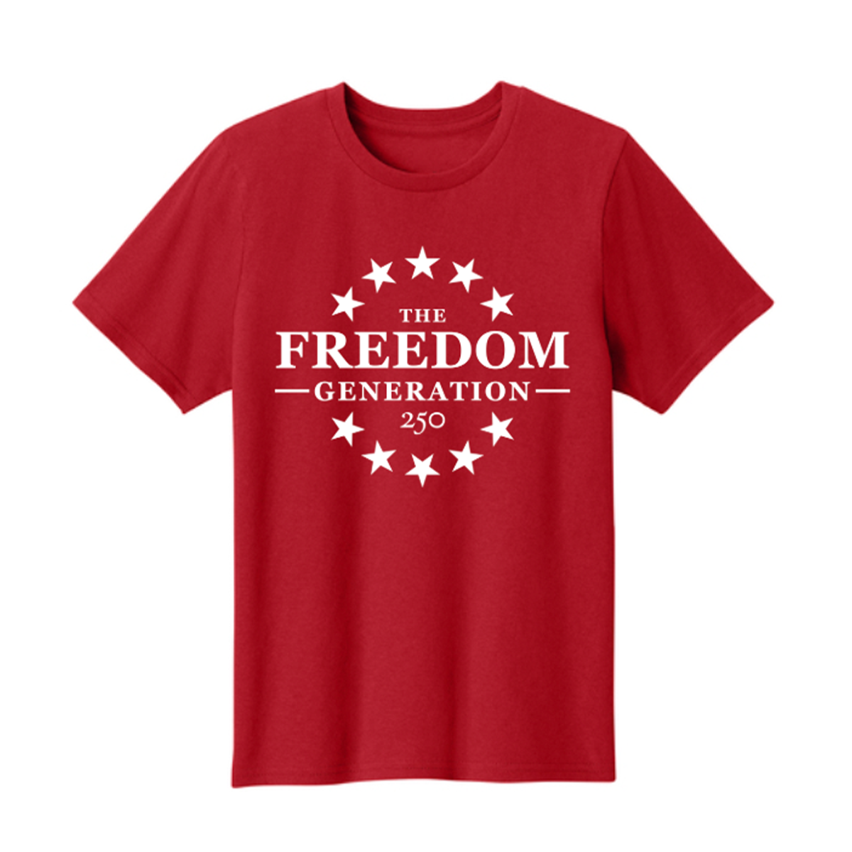The Freedom Generation Youth Red Tee