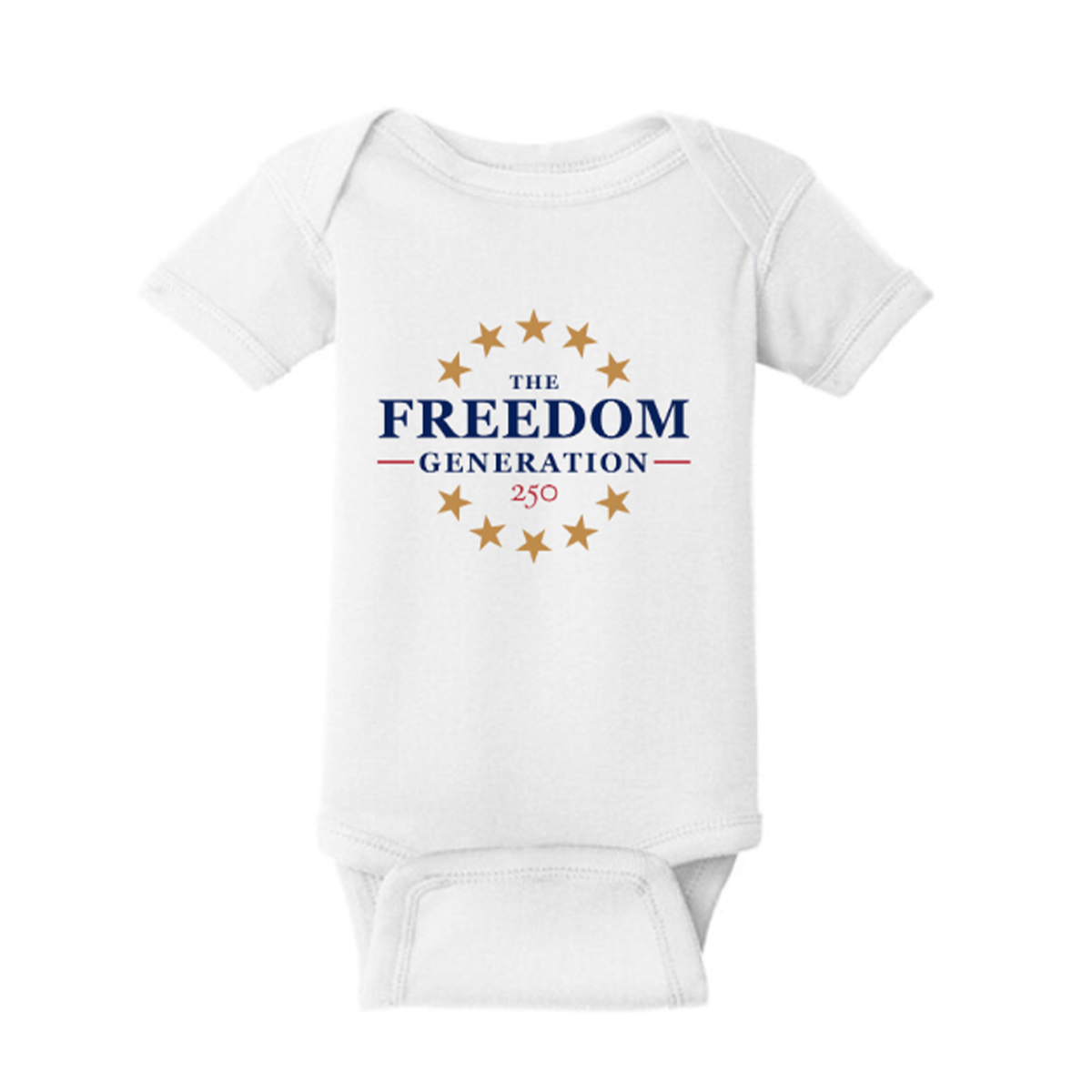 The Freedom Generation Infant White Bodysuit