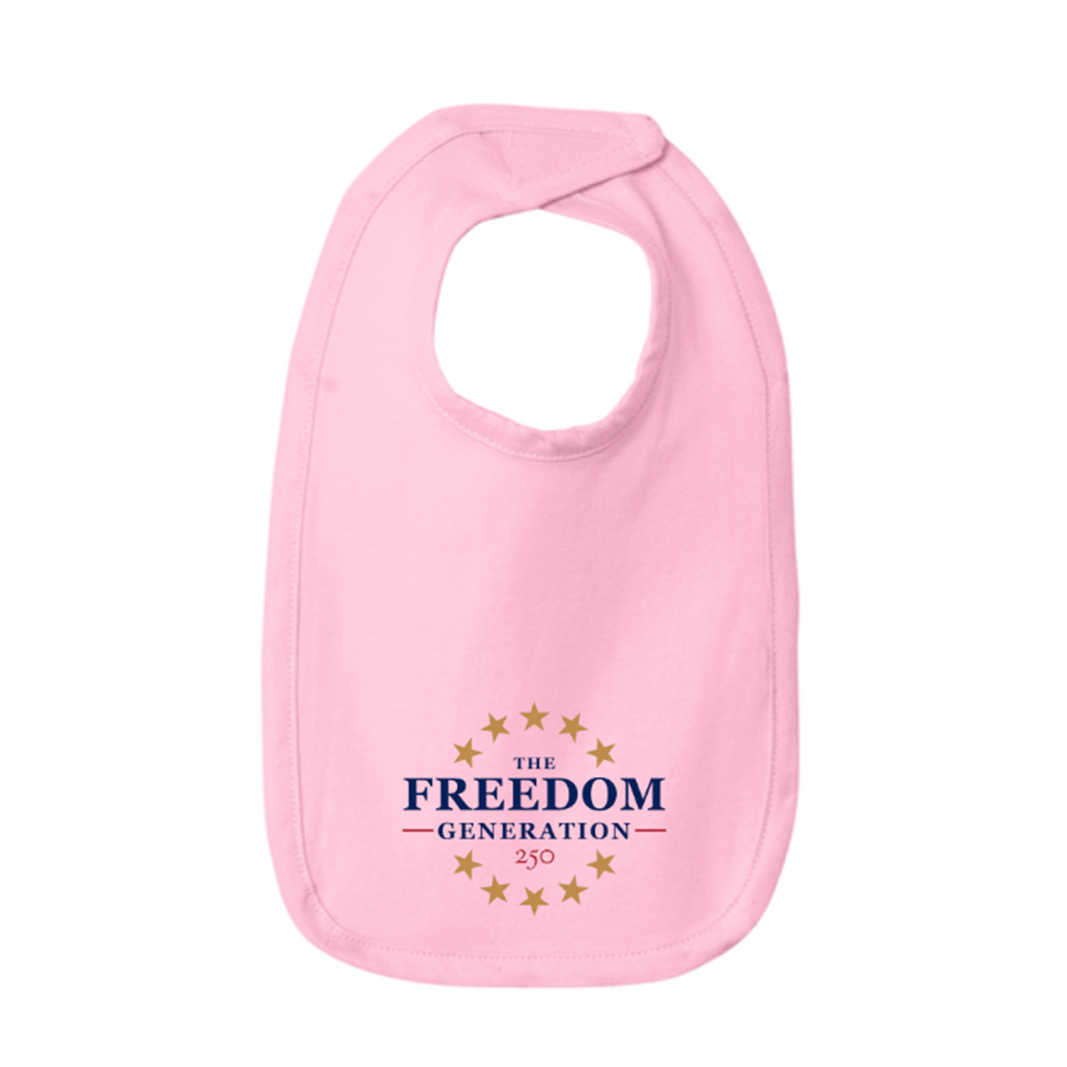 The Freedom Generation Infant Pink Bib