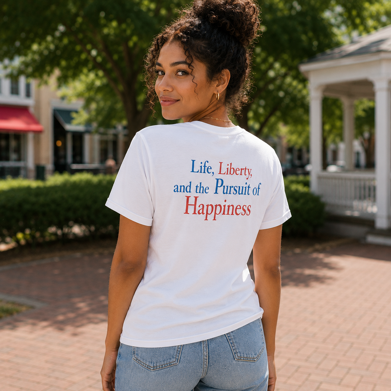 Freedom 250 Patriotic Pursuit Pocket Tee