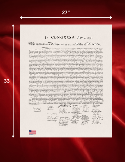 Declaration of Independence: Freedom 250 [Giclée Print]