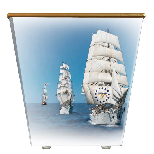 Freedom250 Freedom Boat Cachepot Candle