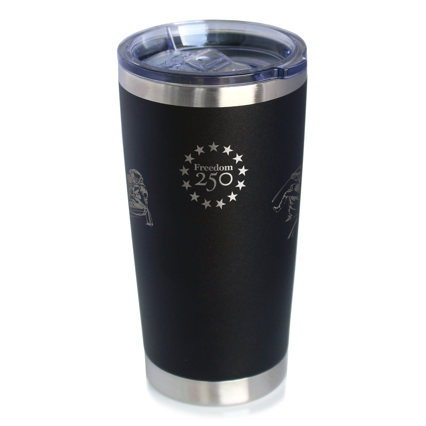 Freedom 250 Washington Crossing the Delaware Insulated Coffee Tumbler 20oz
