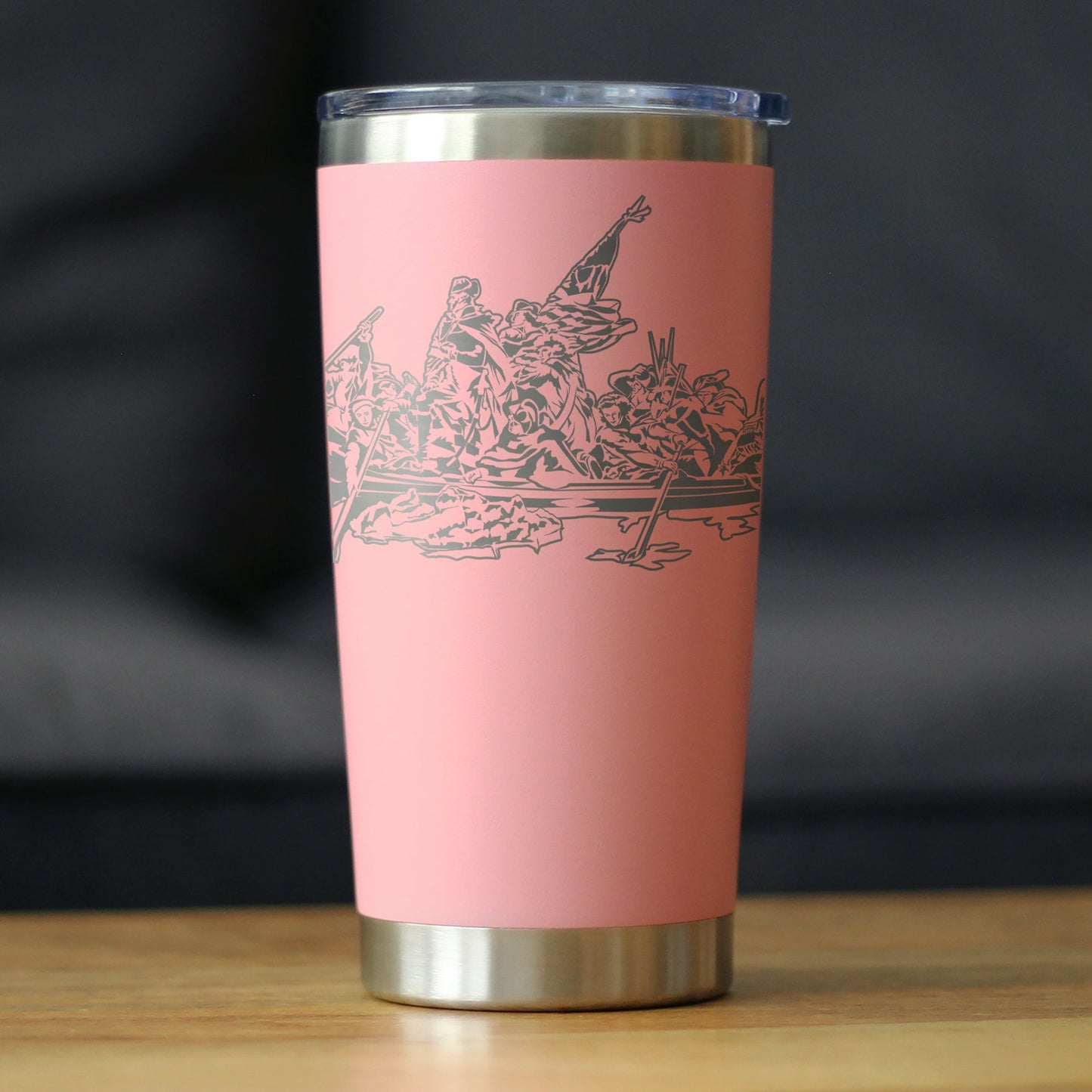 Freedom 250 Washington Crossing the Delaware Insulated Coffee Tumbler 20oz