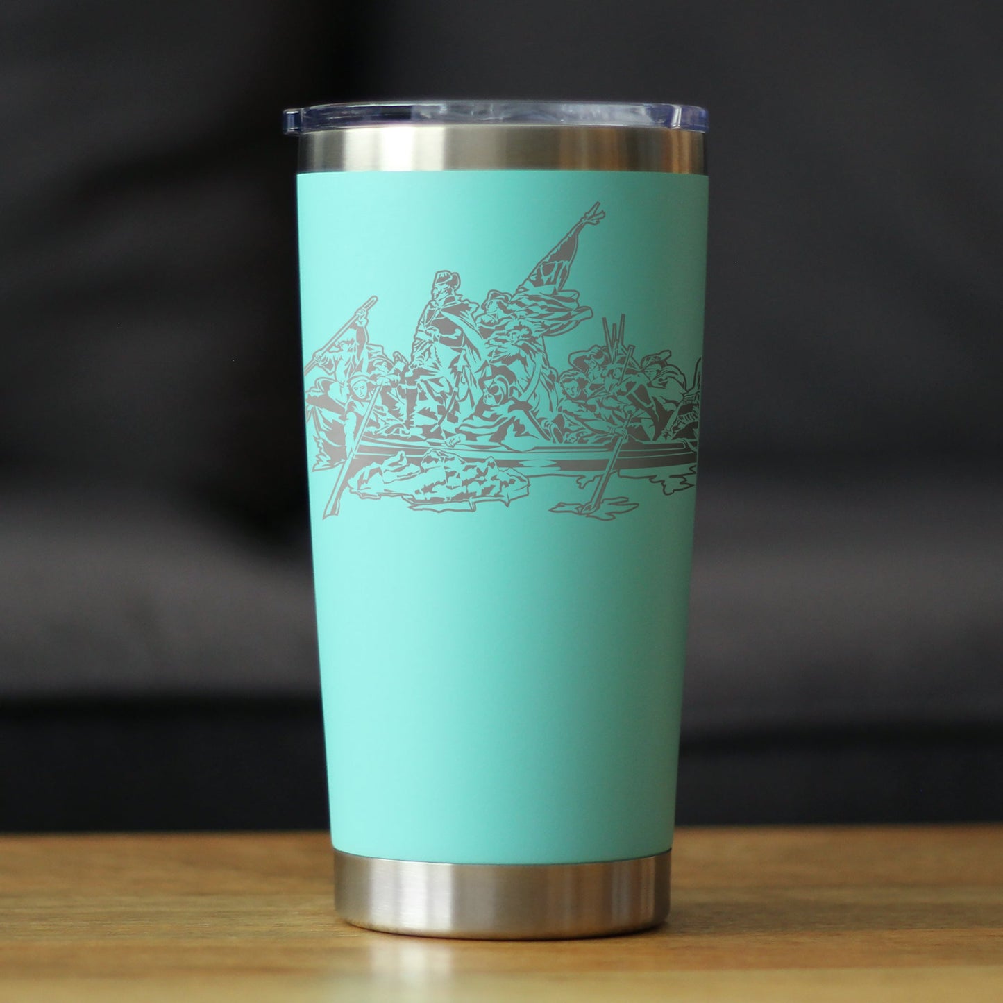 Freedom 250 Washington Crossing the Delaware Insulated Coffee Tumbler 20oz
