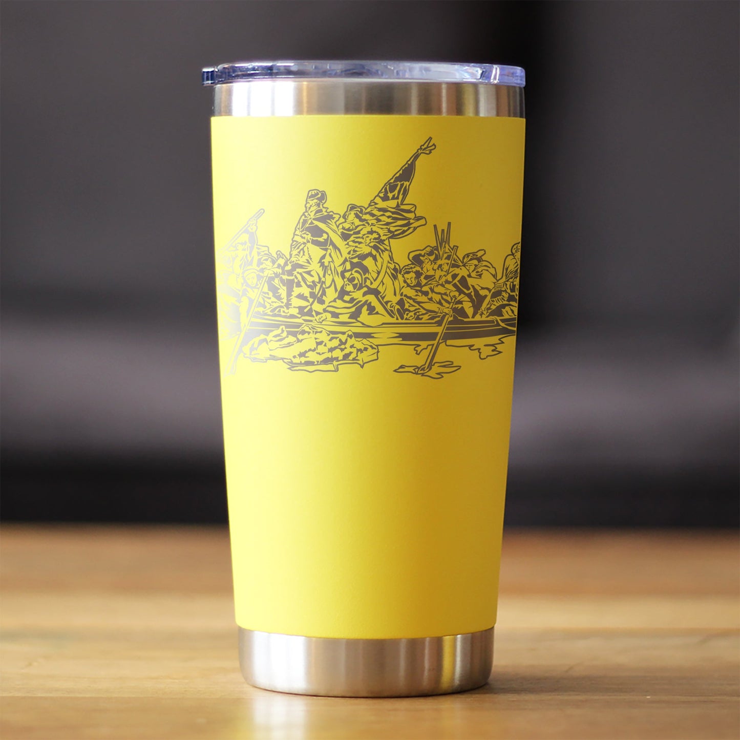 Freedom 250 Washington Crossing the Delaware Insulated Coffee Tumbler 20oz