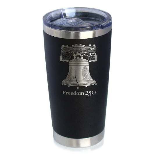 Freedom 250 Liberty Bell Insulated Coffee Tumbler 20oz